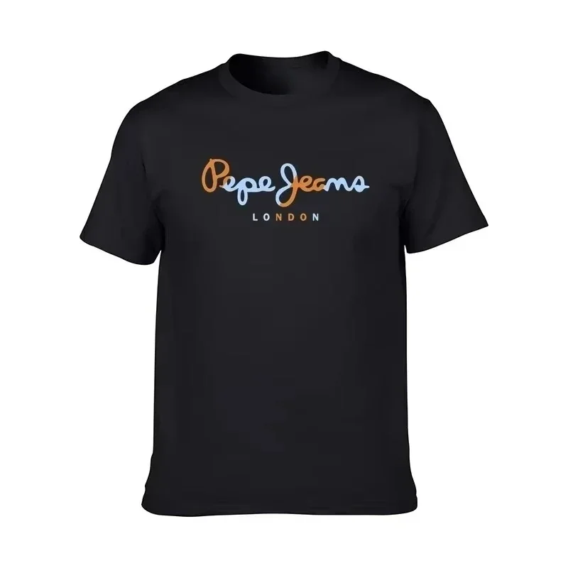 Streetwear Brand Logos - เสื้อยืดแขนสั้นโลโก้ Pepe Jeans London สำหรับผู้หญิง ผู้ชาย