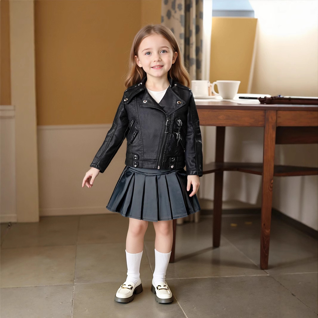 เสื้อแจ็คเก็ตหนัง PU สีแดงสำหร - Streetwear Girl Brand บทวิจารณ์และราคา