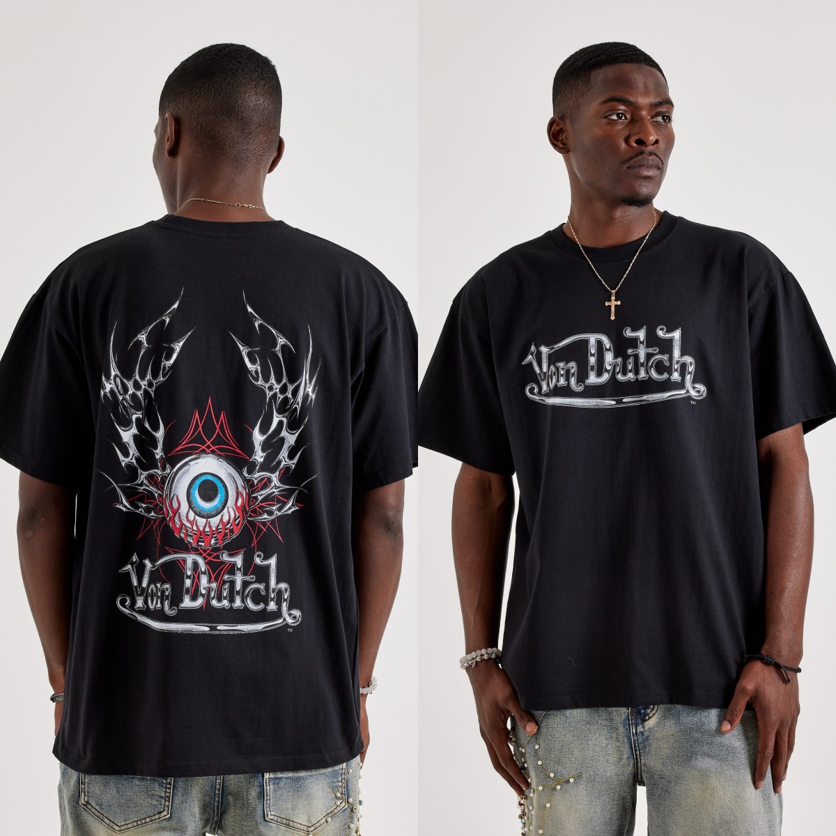 เสื้อยืดลายกราฟิกแบรนด์ Von Ca - Streetwear Brand Logos บทวิจารณ์และราคา