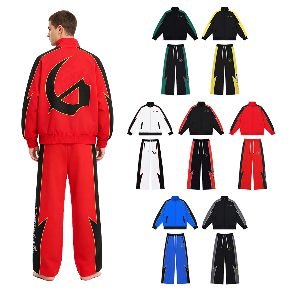 ชุดเซ็ตสตรีทแวร์ Y2K สำหรับผู้ - Streetwear Zipper บทวิจารณ์และราคา
