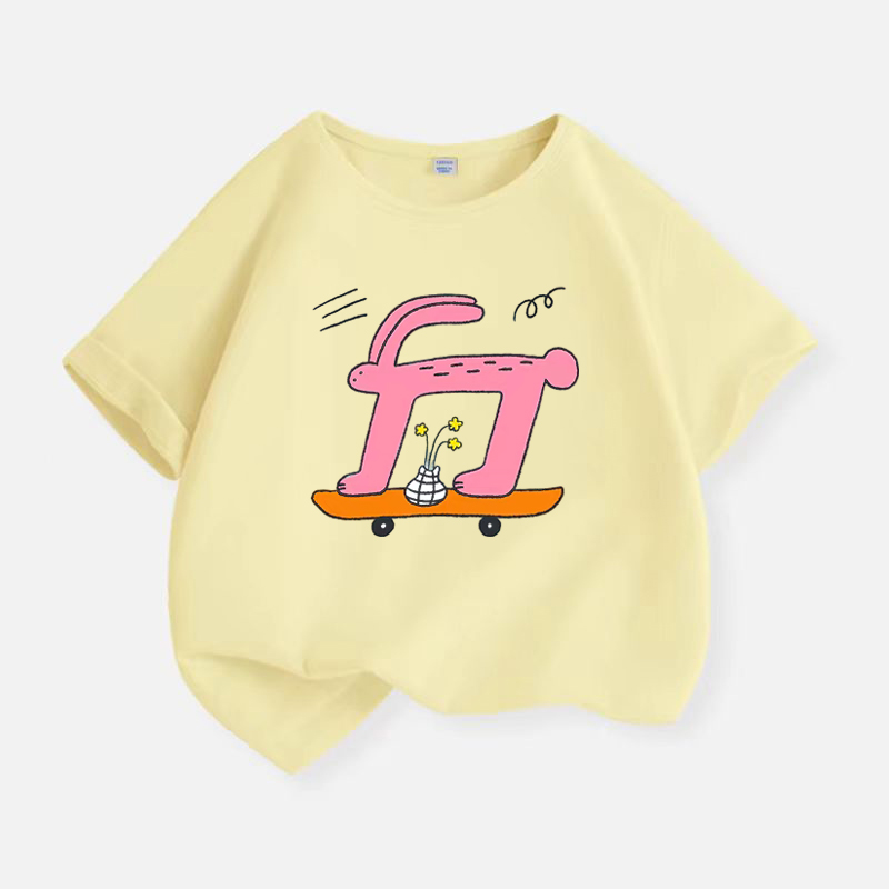 เด็กฤดูร้อนกระต่ายสเก็ตบอร์ดเส - Streetwear Girl Brand บทวิจารณ์และราคา