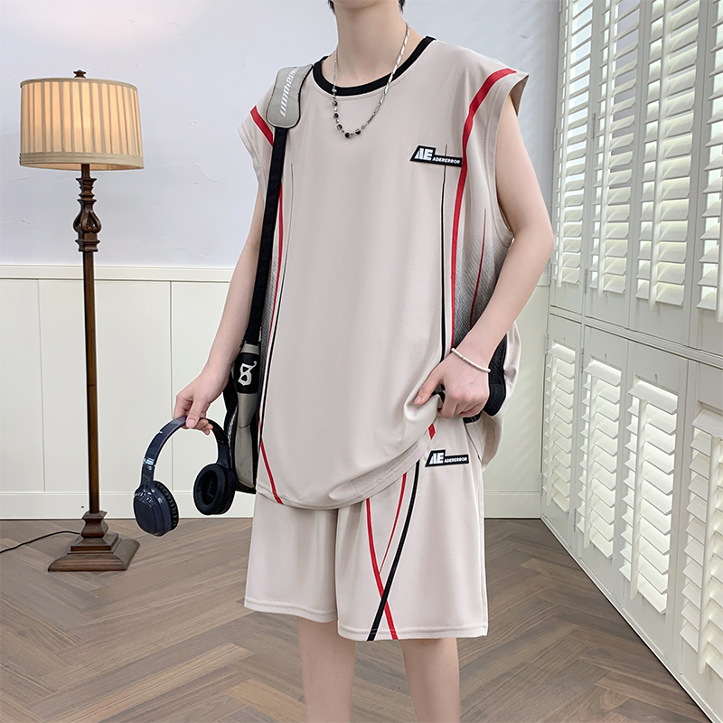 ชุดกีฬาลำลอง 2 ชิ้นสำหรับผู้ชา - Streetwear Zipper บทวิจารณ์และราคา