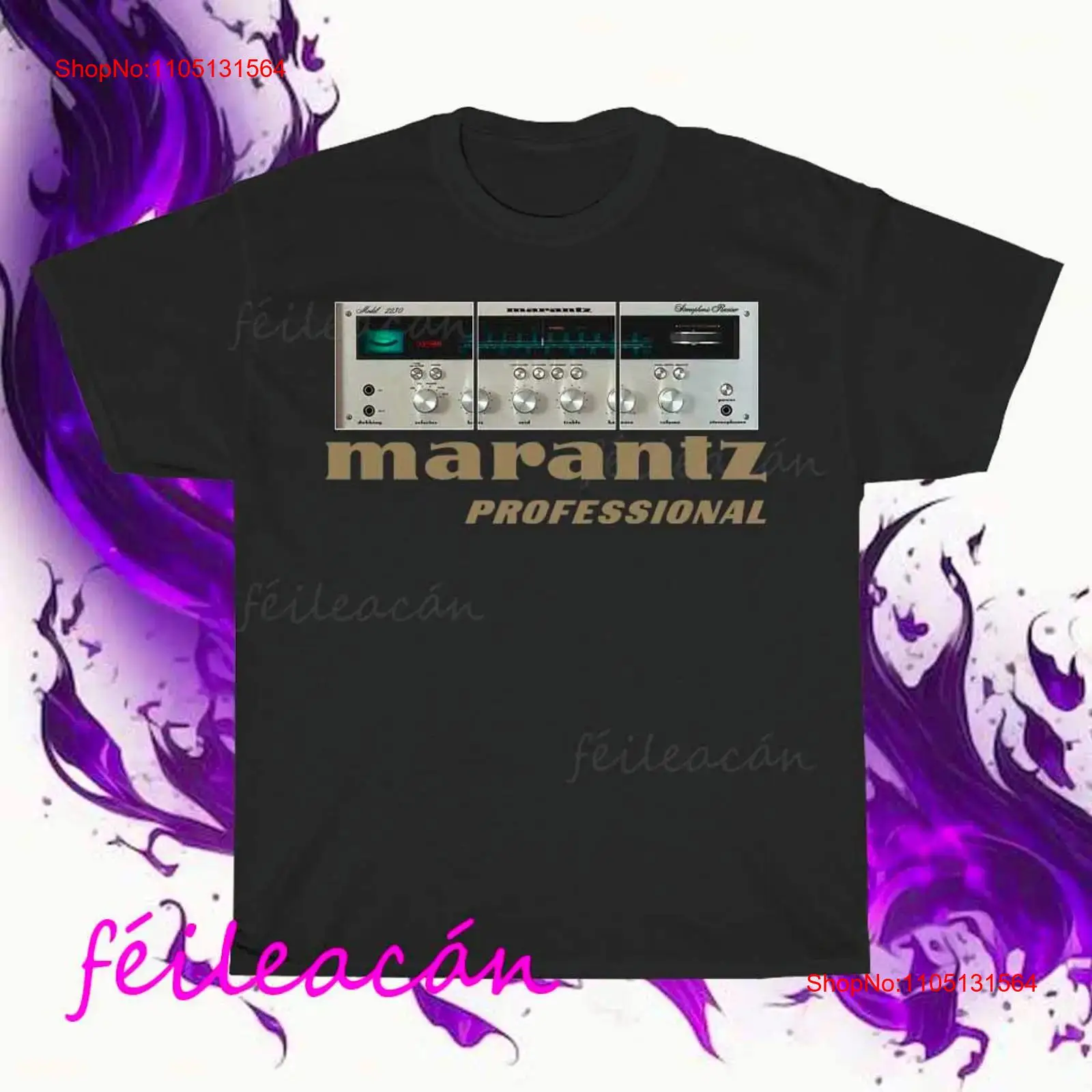 เสื้อยืดลายโลโก้ Marantz Ampli - Streetwear Brand Logos บทวิจารณ์และราคา