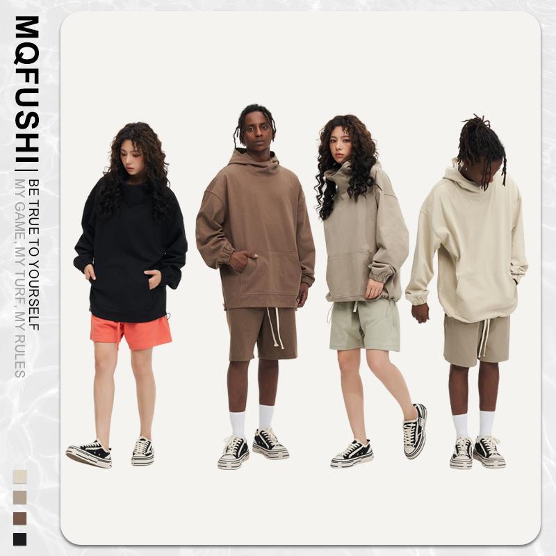 โลโก้ที่กําหนดเอง 450gsm ผ้าฝ้ - French Streetwear Brand บทวิจารณ์และราคา