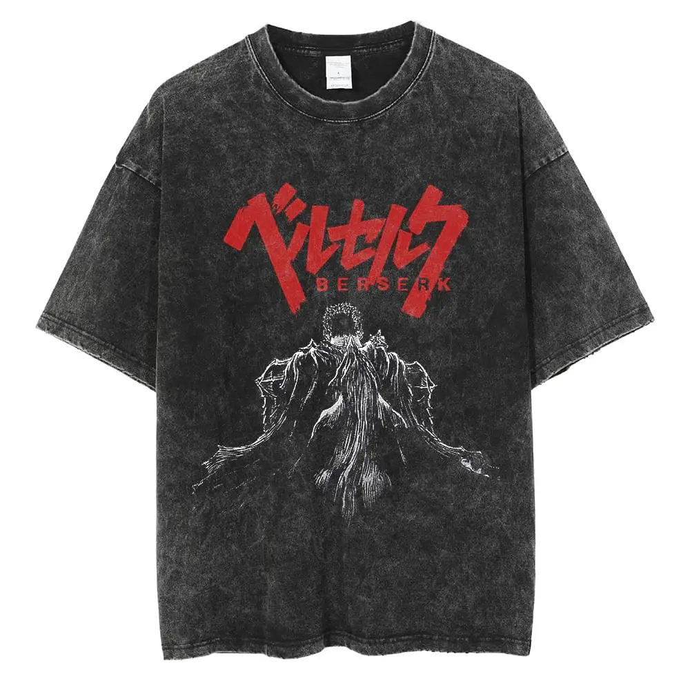 เสื้อยืดลายกราฟิก Berserk Deat - Streetwear Brand Logos บทวิจารณ์และราคา